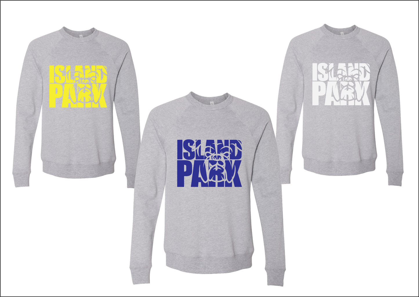 Crew Neck Bulldog Sweatshirt