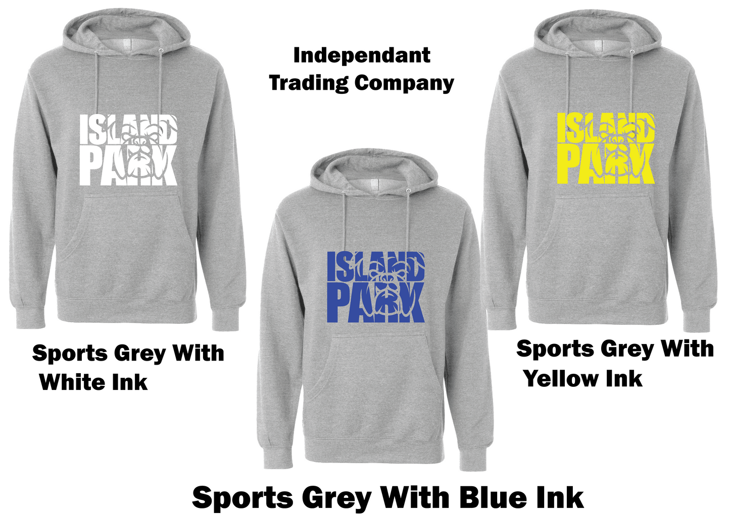 Bulldog Midweight Adult Hoodie