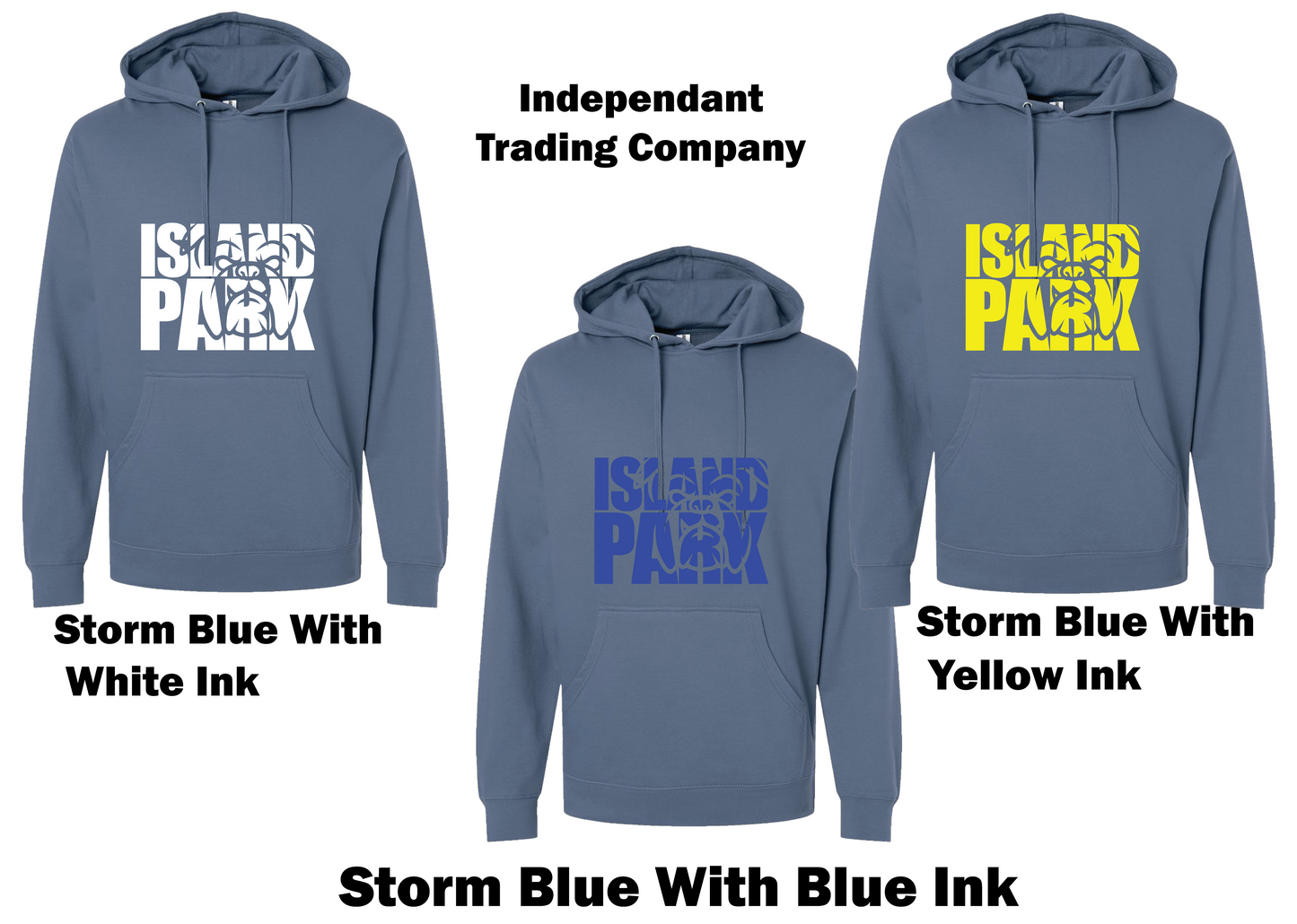 Bulldog Midweight Adult Hoodie