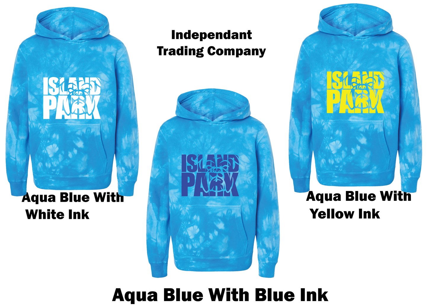 Bulldog School Youth Tie Dye Hoodie