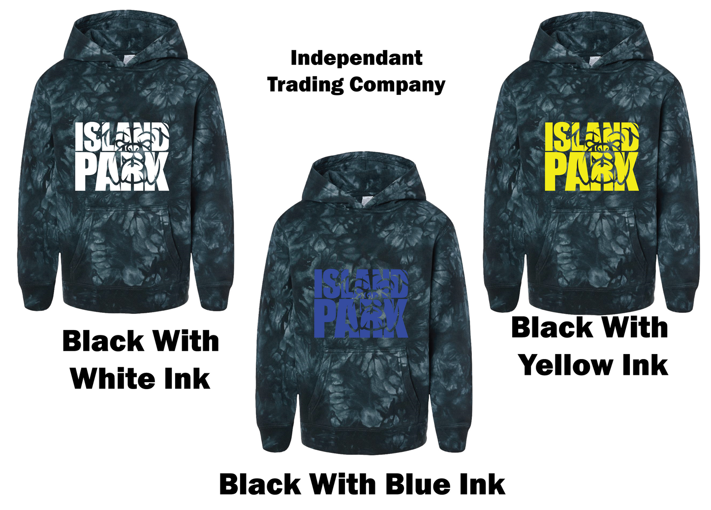 Bulldog School Youth Tie Dye Hoodie