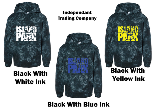 Bulldog School Adult Tie Dye Hoodie