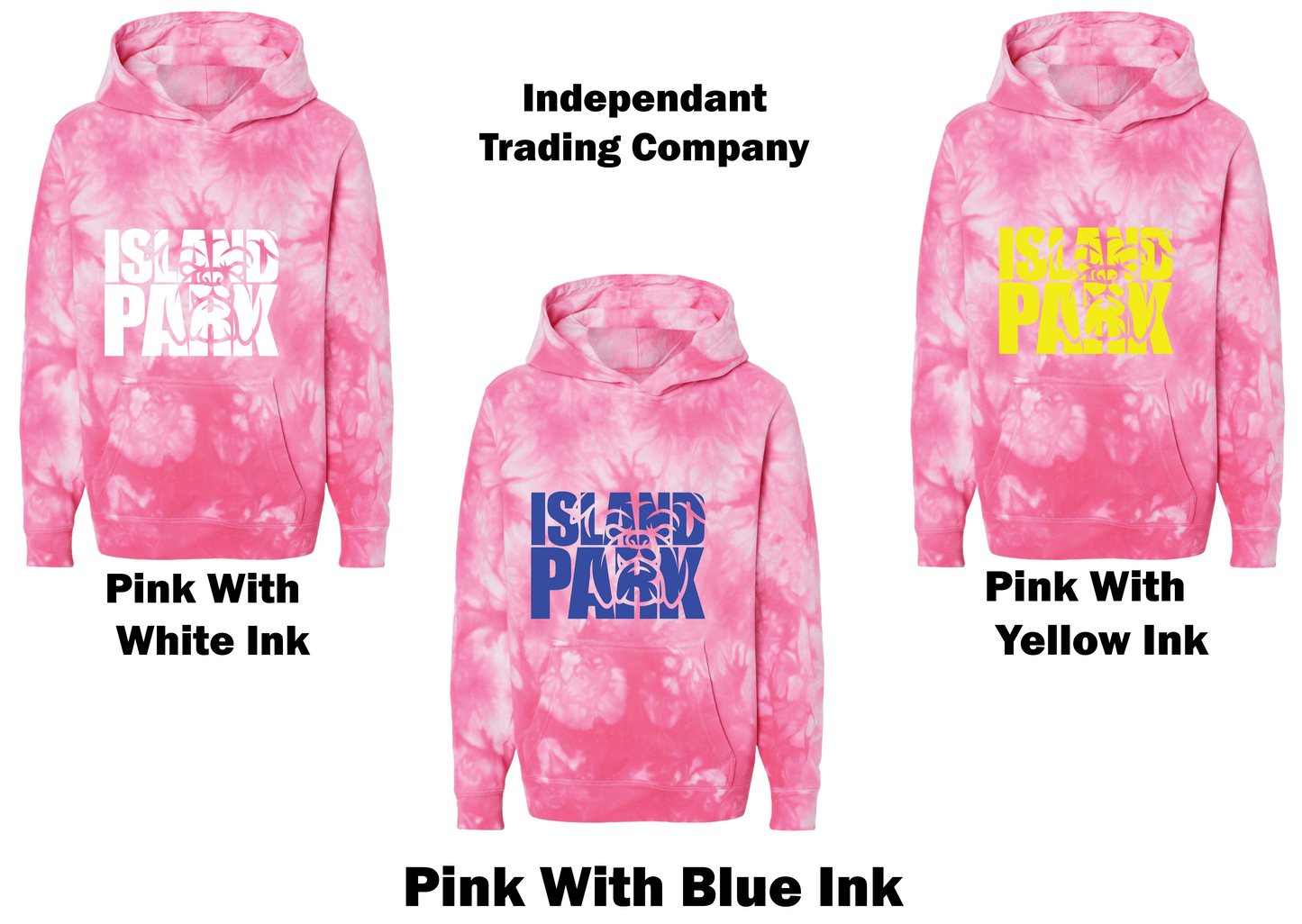 Bulldog School Youth Tie Dye Hoodie